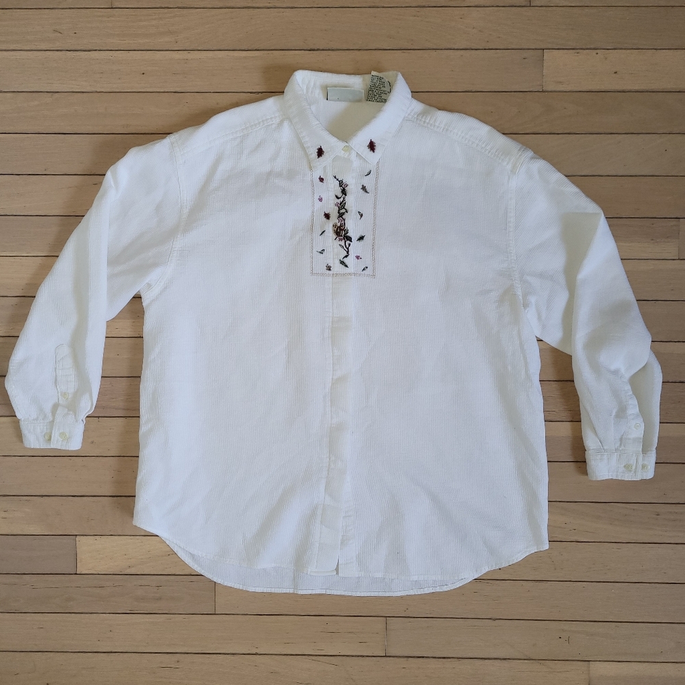 Embroidered top